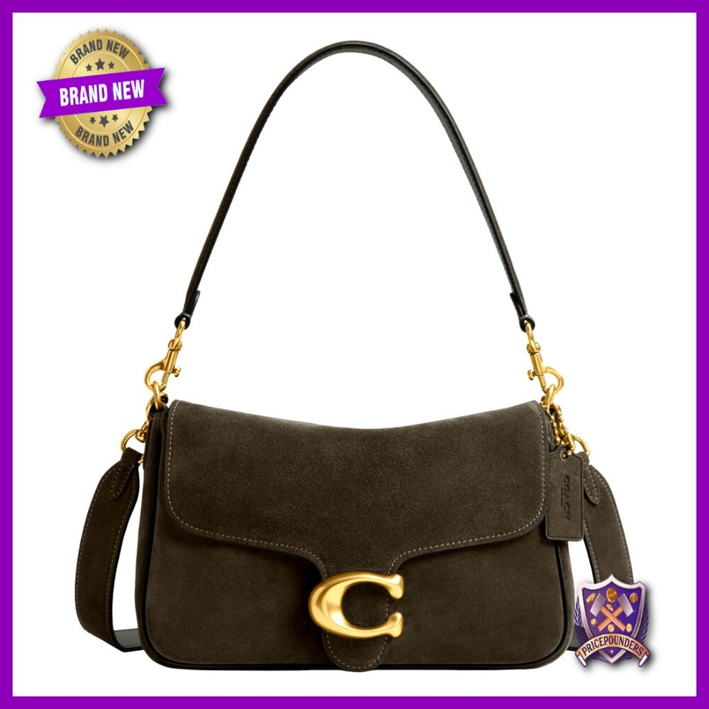 Soft Suede Leather Shoulder Bag Crossbody Vintage Retro Chic Minimal Elegant